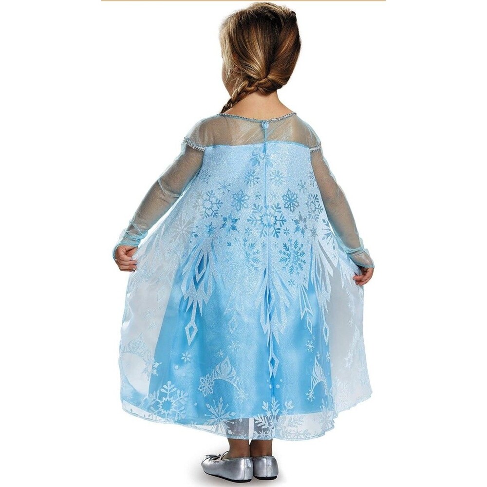 Frozen Elsa Classic Toddler Costume Sz Large 4-6X